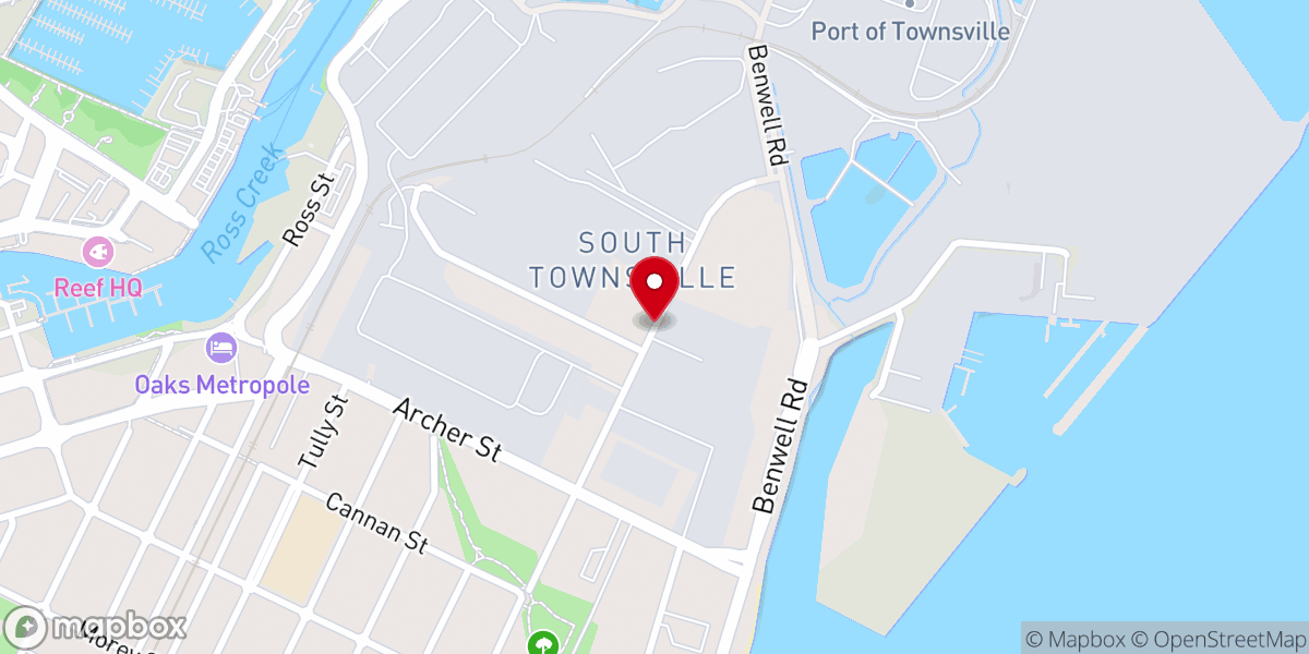 Map showing location of St Patrick’s Catholic Church