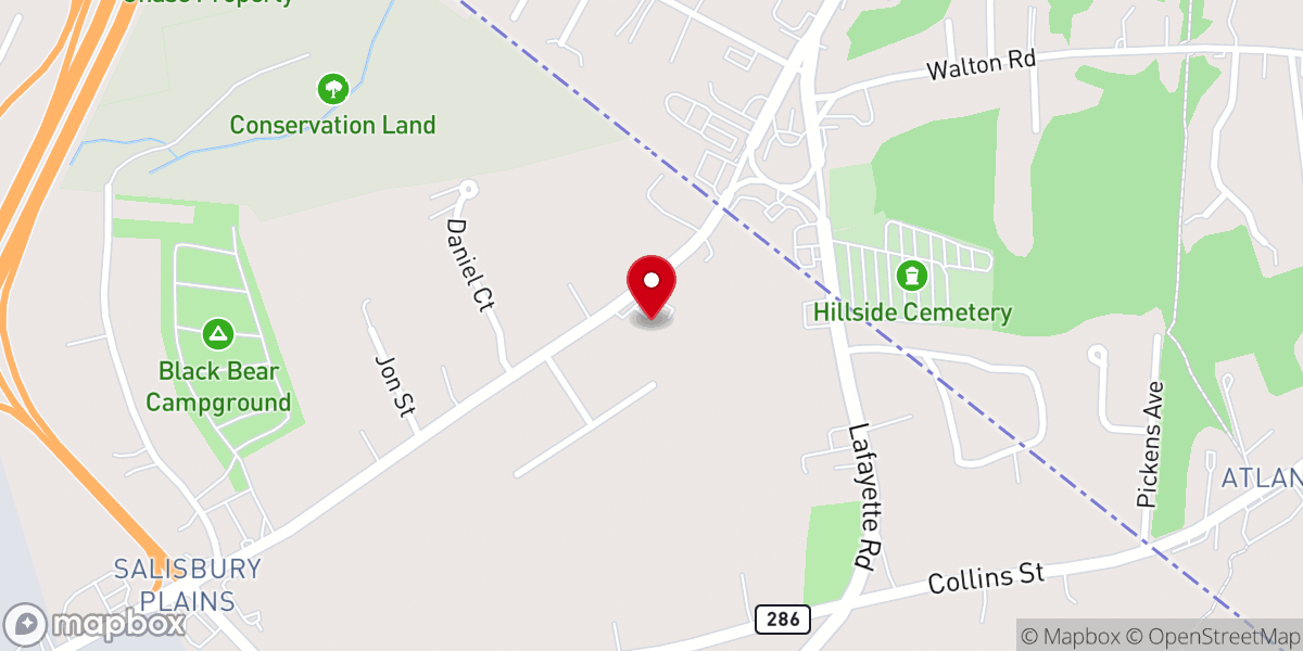 Map showing location of Christian Congregation in the United States - CCUS Salisbury