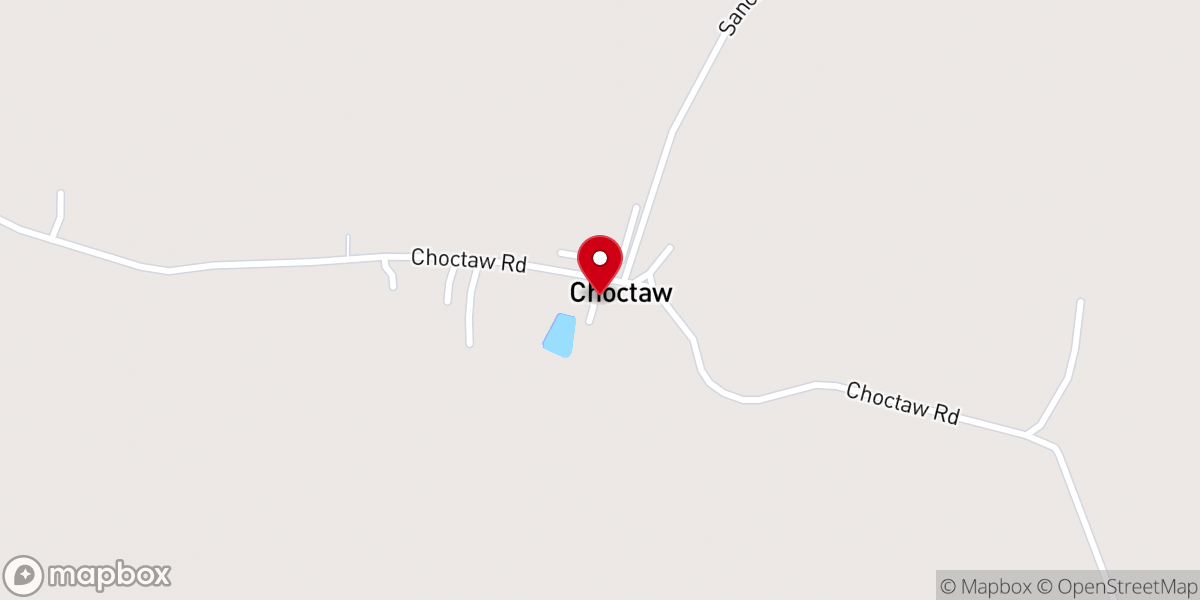 Map showing location of St. James Catholic Chapel