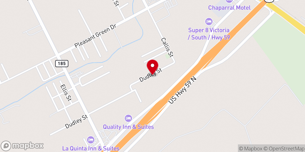 Map showing location of Mount Zion Baptist Church