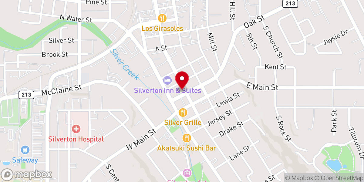 Map showing location of The Gallon House