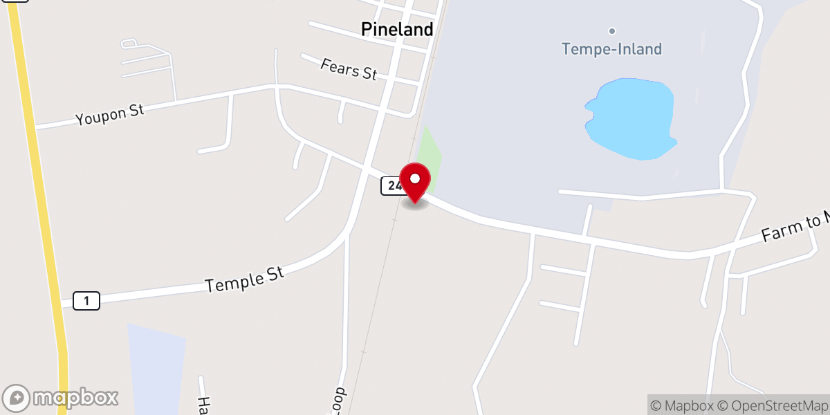 Map showing location of GOODWILL BAPTIST CHURCH