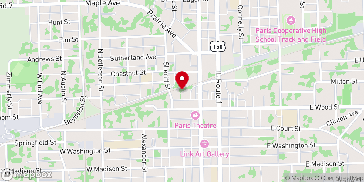 Map showing location of Restoration Life Global Ministries
