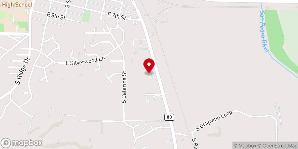Map showing location of Saint Raphael Episcopal Lutheran Church