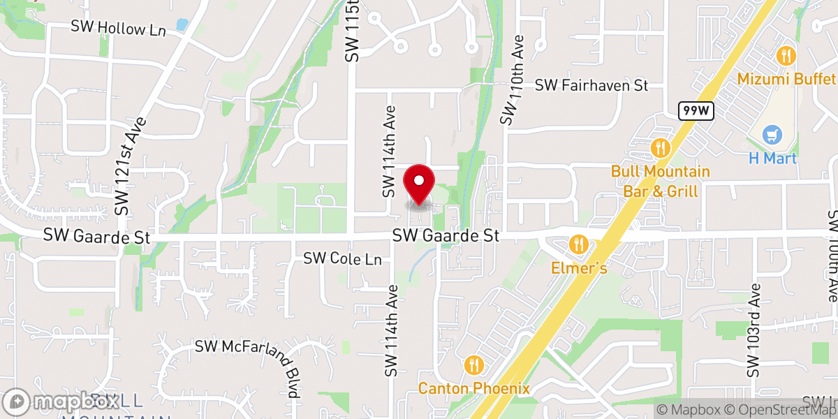Map showing location of Faith Journey Church