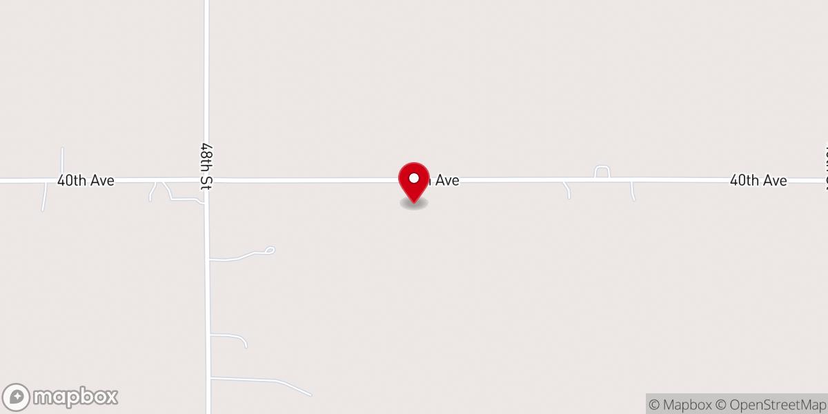Map showing location of Hope Church