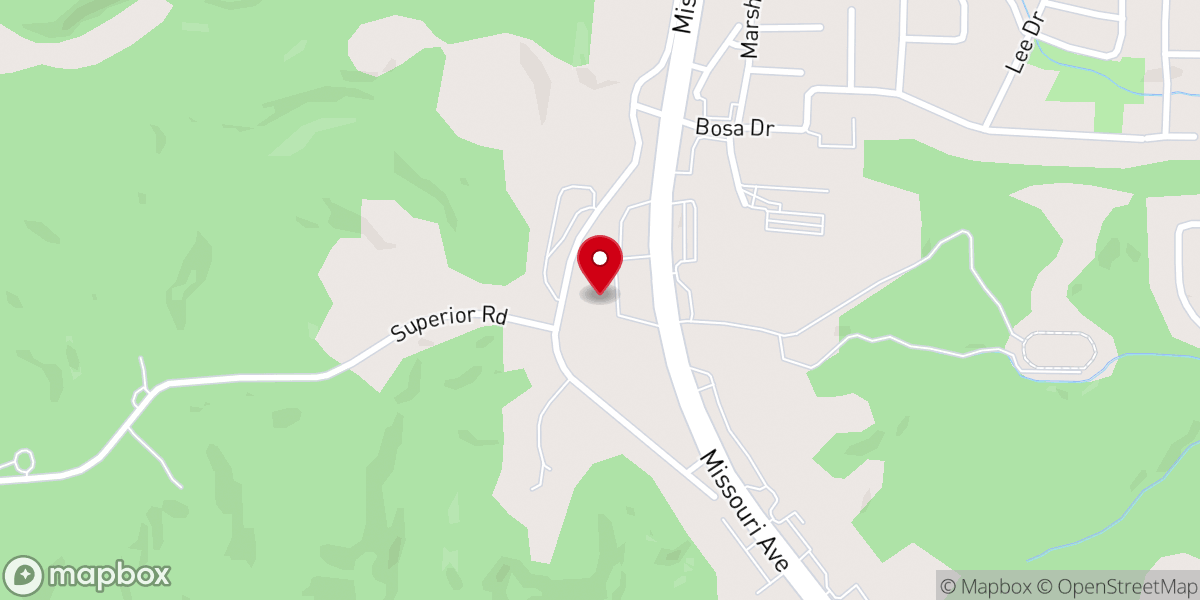 Map showing location of Agape Love Faith Church