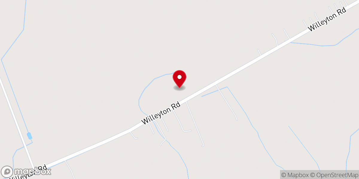 Map showing location of Abundant Hope Baptist Church