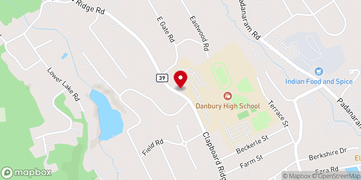 Map showing location of Advent Christian Church