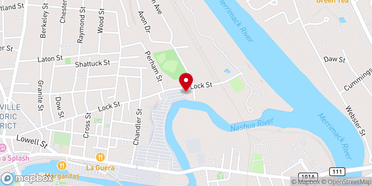 Map showing location of Heritage Baptist Church