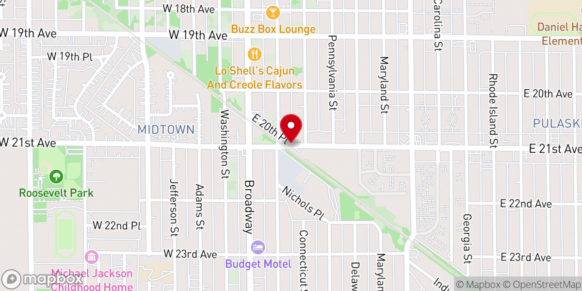 Map showing location of Yes Lord Non Denominational Church