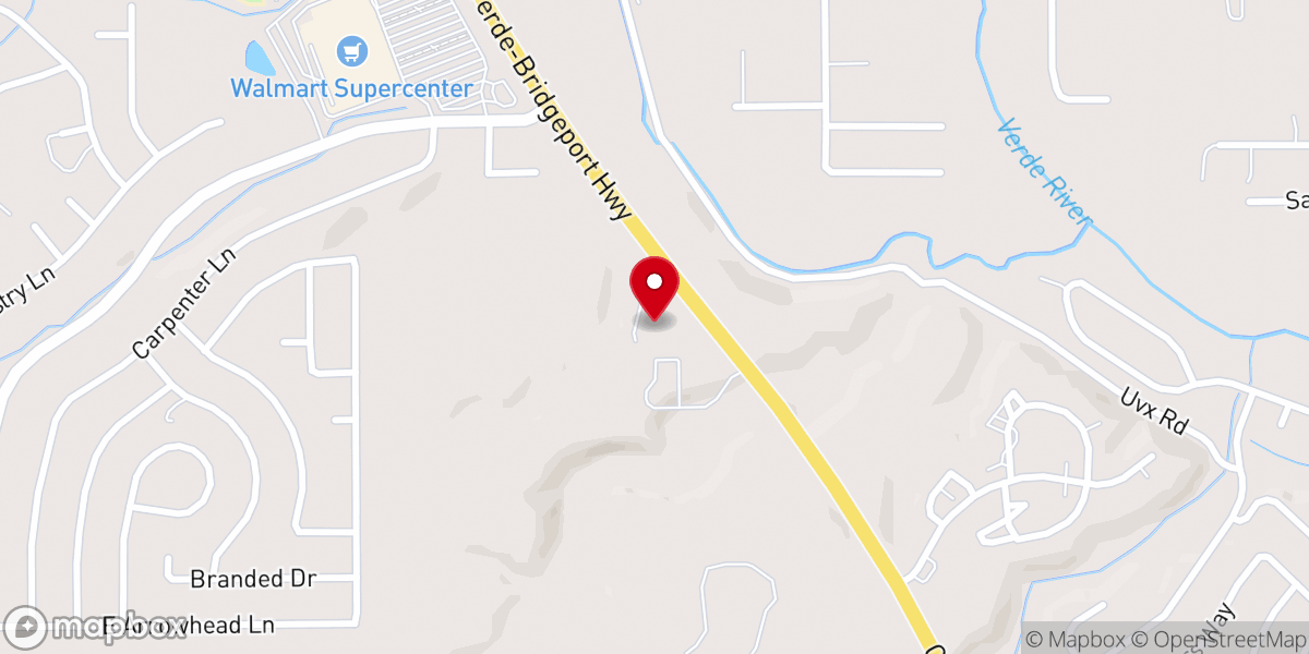 Map showing location of Verde Valley Church-Nazarene