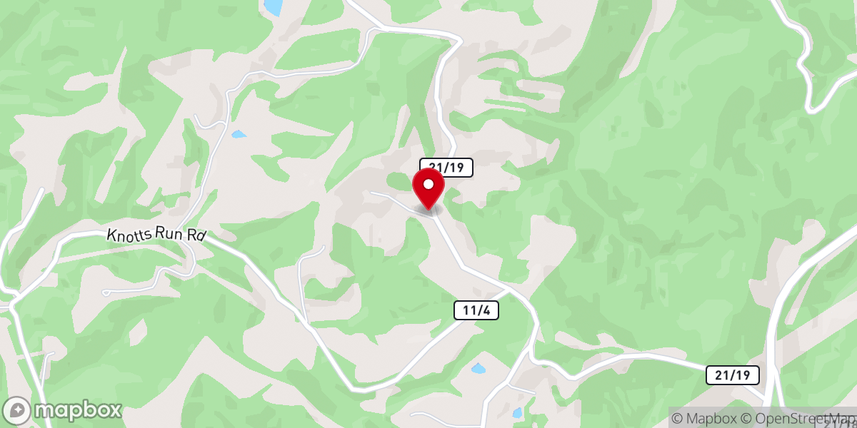 Map showing location of Sunrise Church