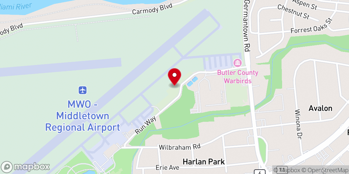 Map showing location of Wild Ones Ministries