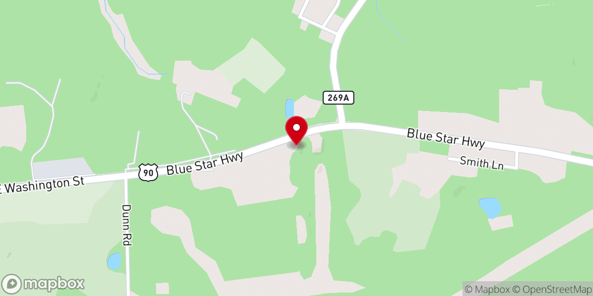 Map showing location of Holy Rock House of Prayer Inc
