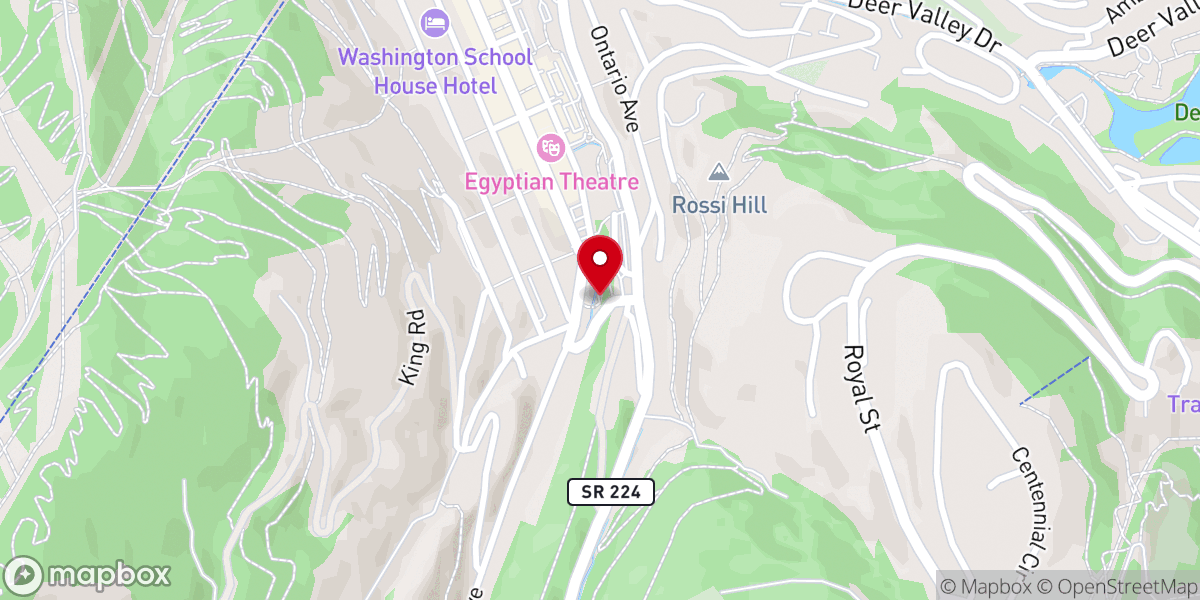 Map showing location of St. Mary of the Assumption Church and School