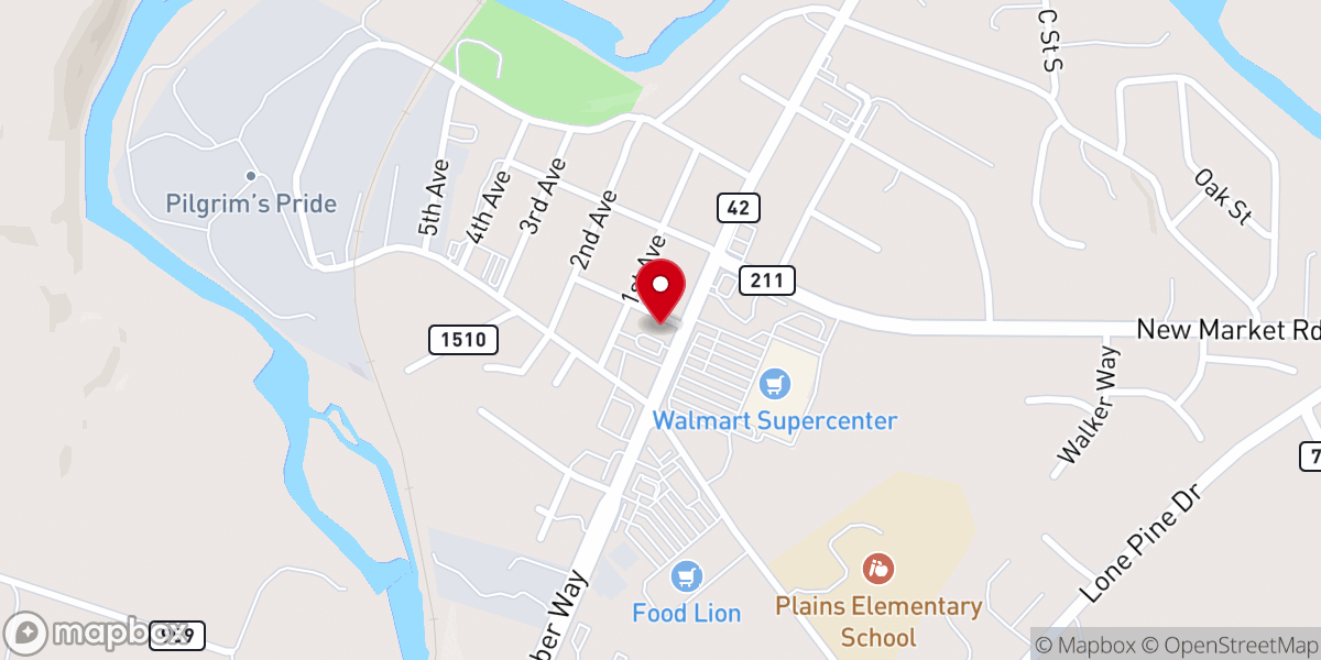 Map showing location of Heart of the Home Family Ministries