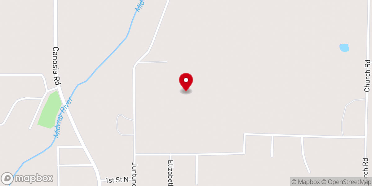 Map showing location of Law Enforcement Chaplaincy Program of St Louis County Inc
