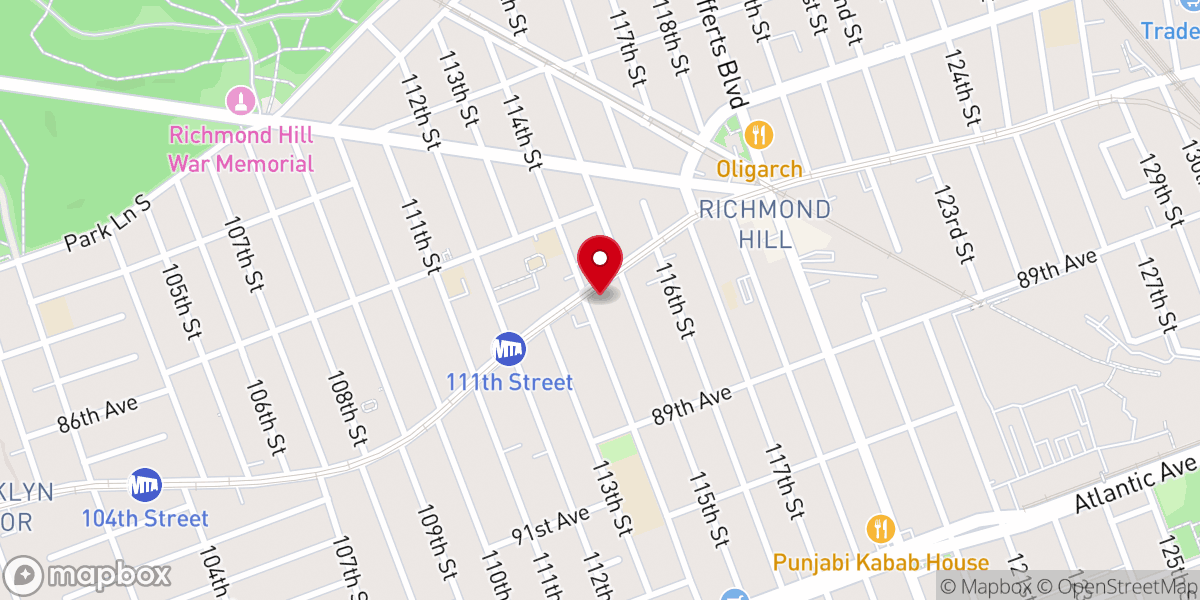 Map showing location of Shanti Bhavan Inc