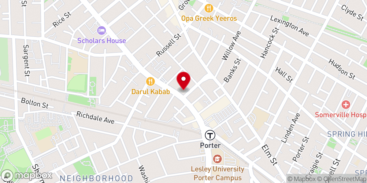 Map showing location of Saint James Episcopal Church