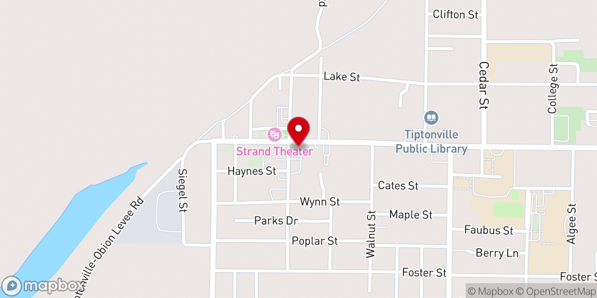 Map showing location of Deb's Style Shoppe