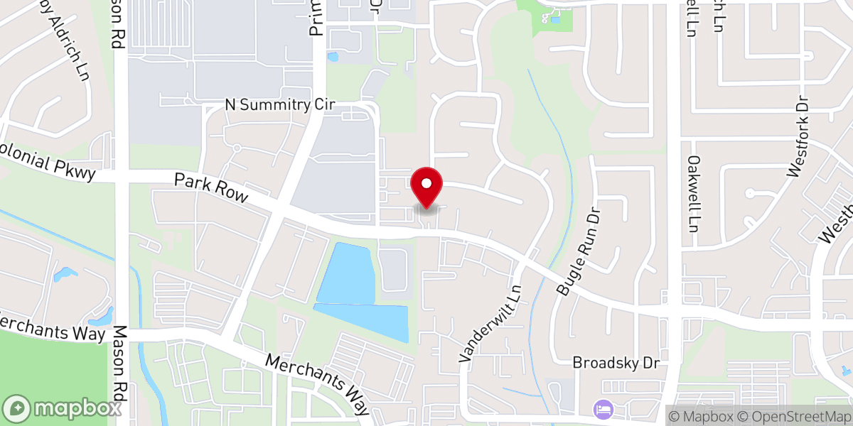 Map showing location of Empowerment Center