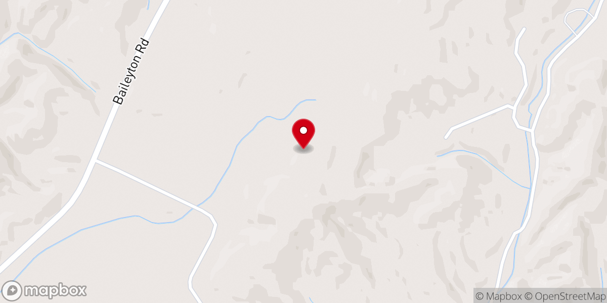 Map showing location of Jack & Delores Simon Ministries