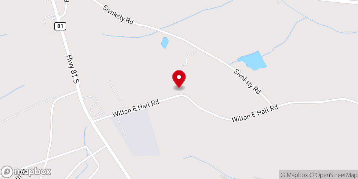 Map showing location of Starr Church of God Of Prophecy