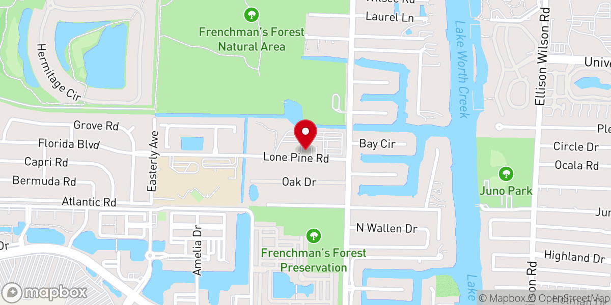 Map showing location of Cross Community Church