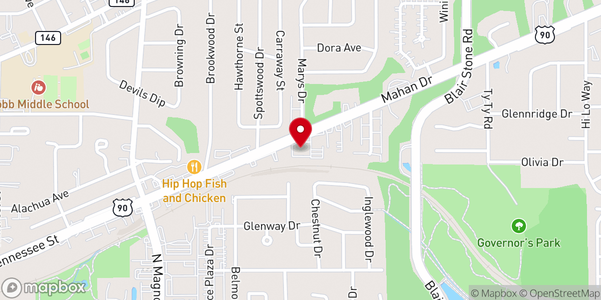 Map showing location of City Walk Church