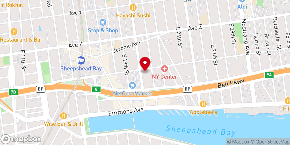 Map showing location of St. John the Forerunner Orthodox Cathedral