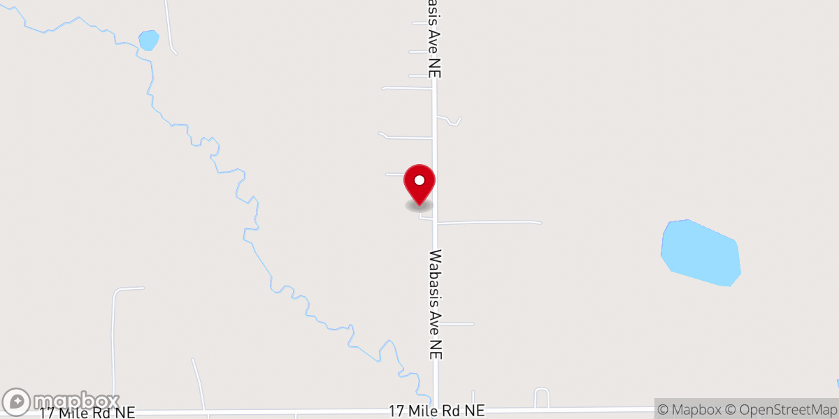 Map showing location of Transforming Faith Ministries