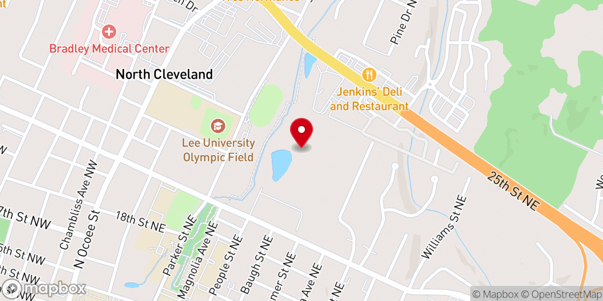 Map showing location of Restoration Fellowship