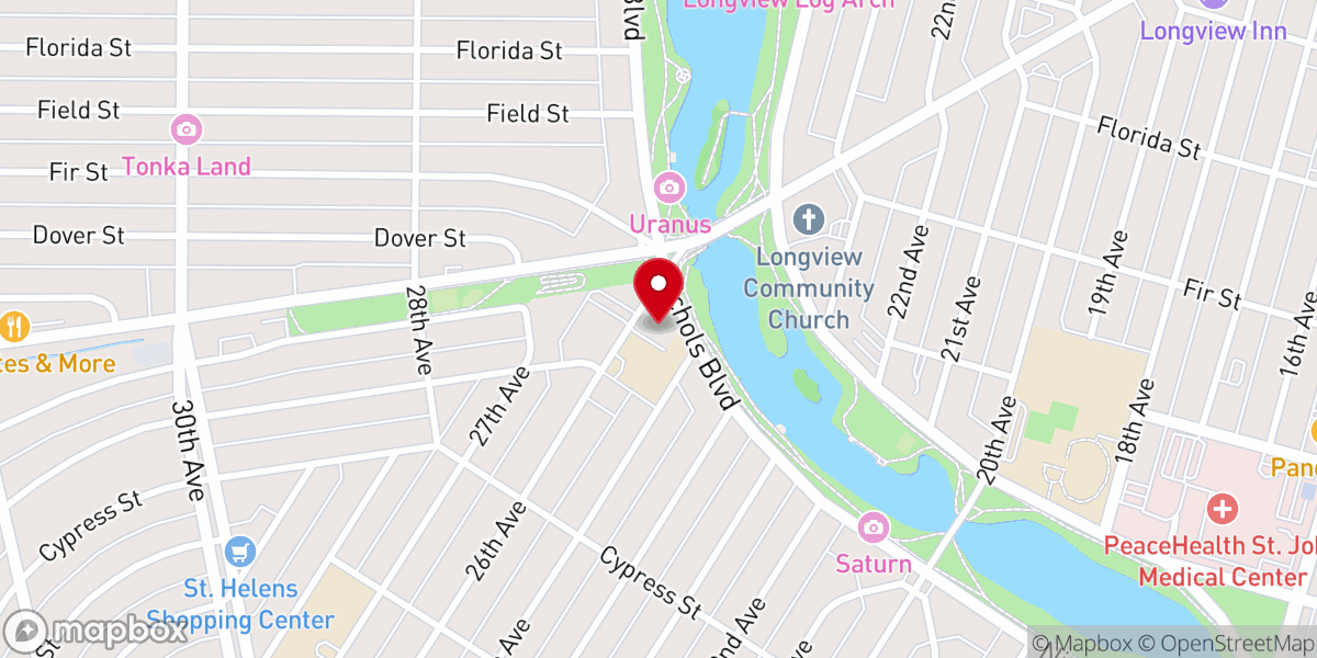 Map showing location of Saint Rose De Viterbo Catholic Church