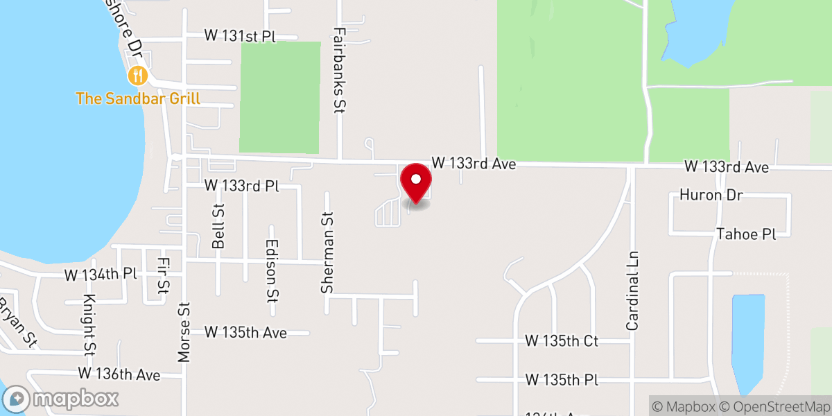 Map showing location of St. Michael the Archangel National Catholic Church