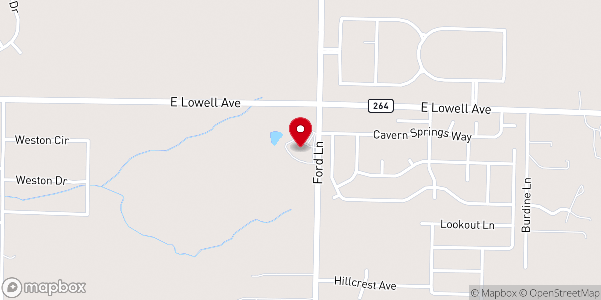 Map showing location of Iglesia Centi Arkansas
