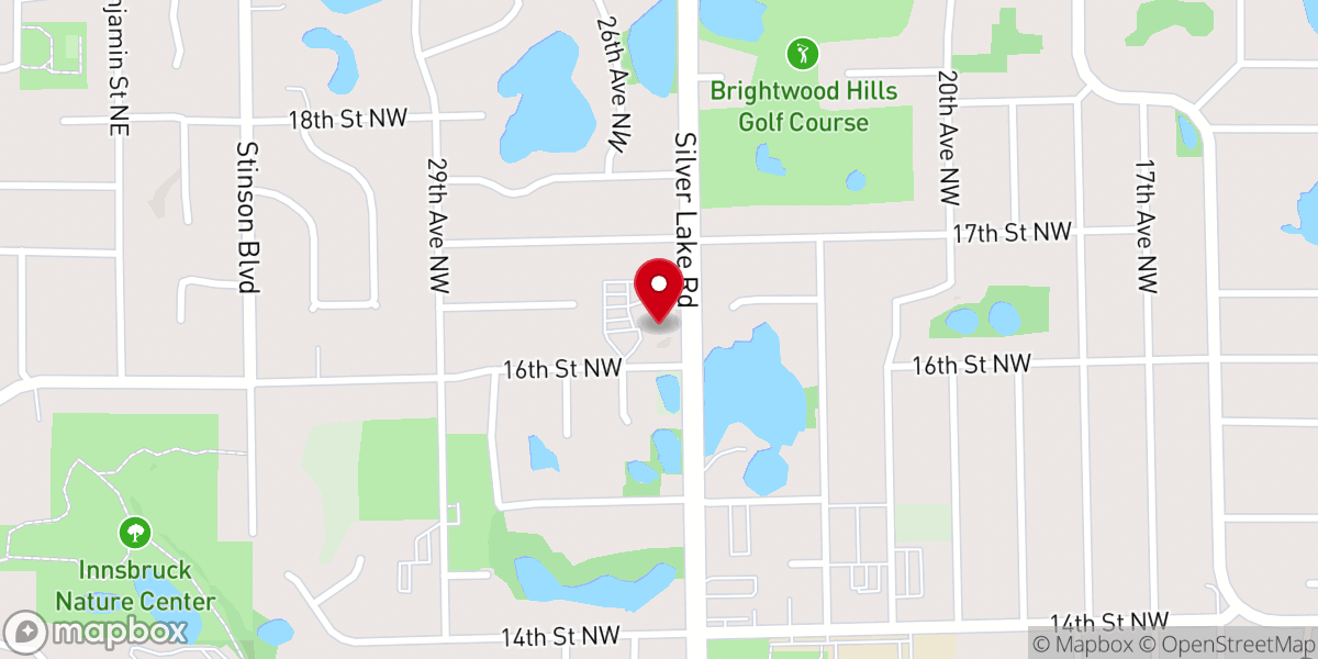 Map showing location of Faith Christian Reformed Church