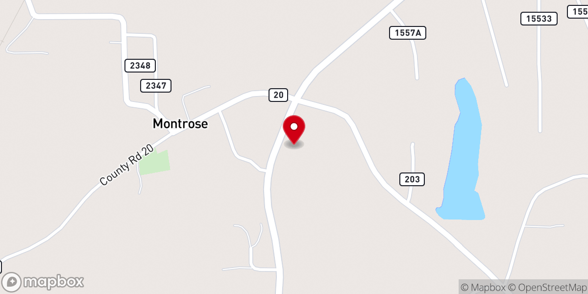 Map showing location of Sure Foundation Apostolic Church