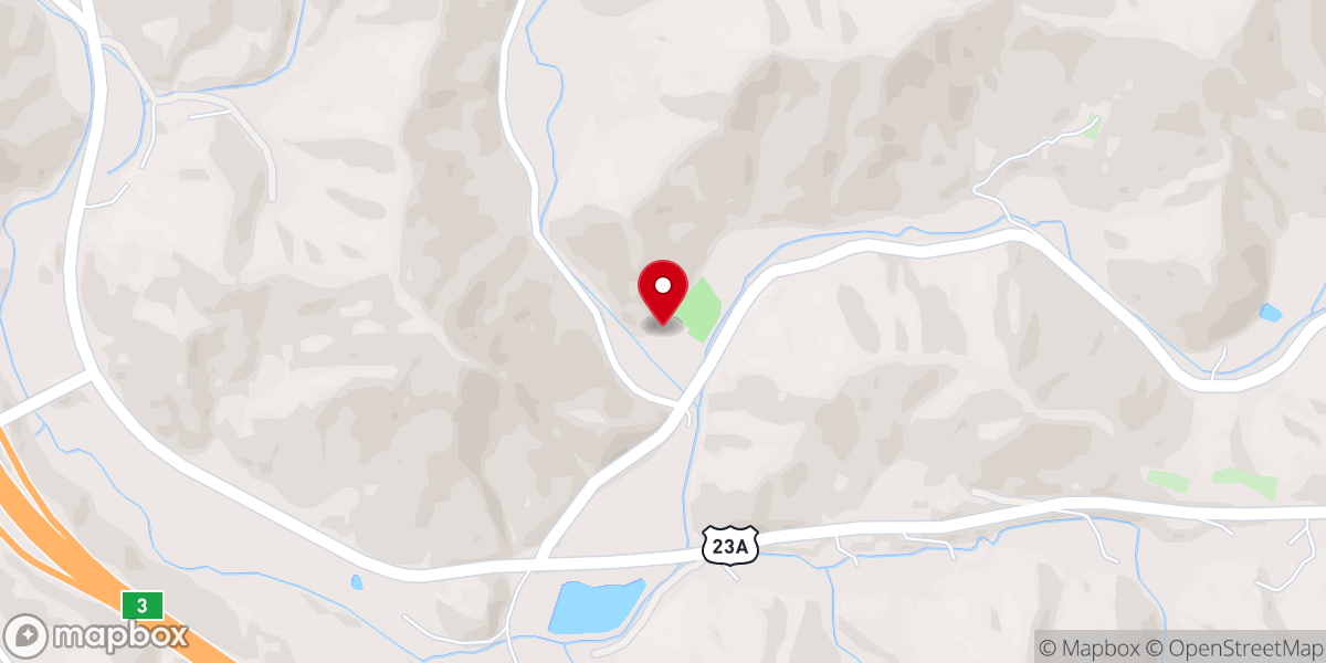 Map showing location of Ebbs Chapel Community Center and Performing Arts Center