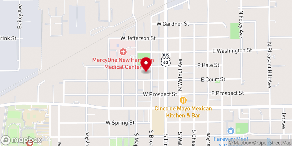 Map showing location of Good Shepherd Catholic Cluster