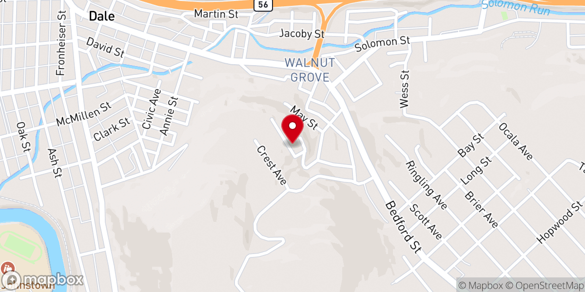 Map showing location of Works of Deliverance Fellowship