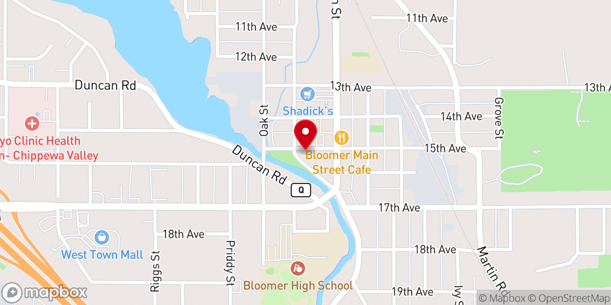 Map showing location of First Congregational United Church of Christ Historical Marker