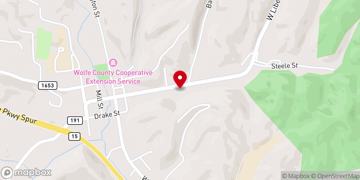 Map showing location of Good Shepherd Catholic Church