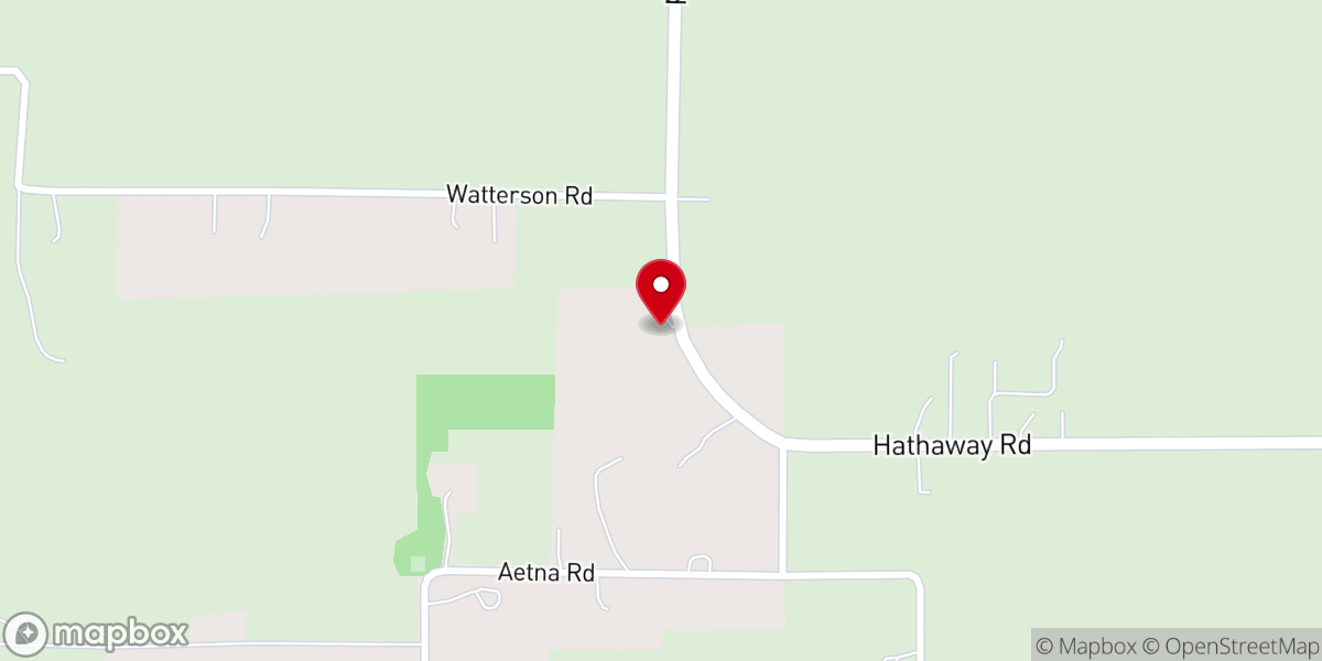 Map showing location of Fellowship of Wesley Chapel