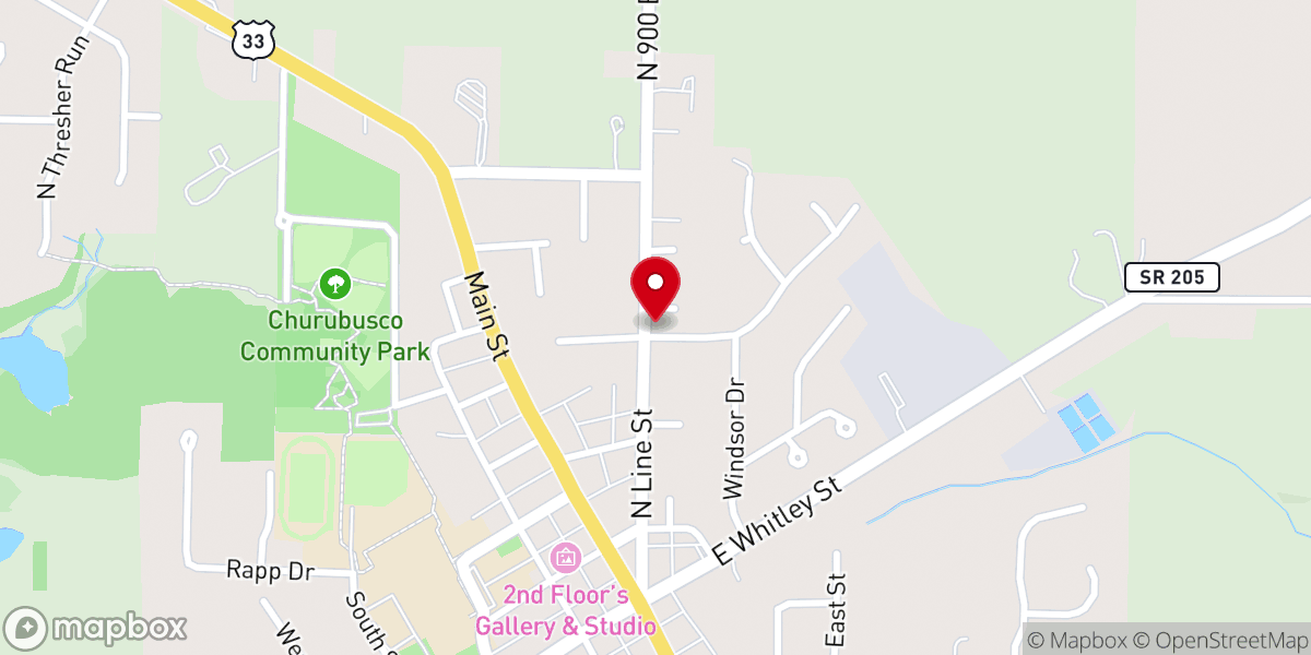 Map showing location of follow the way ministries