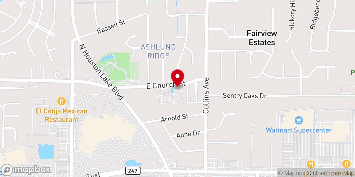 Map showing location of Centerville Municipal Court