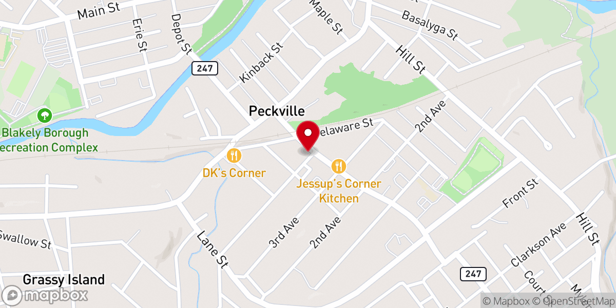 Map showing location of Collura Wellness Center