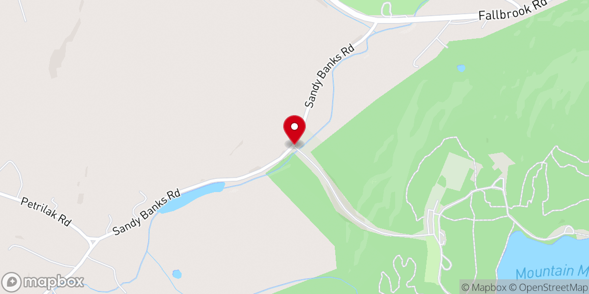 Map showing location of Merli Sarnoski Park