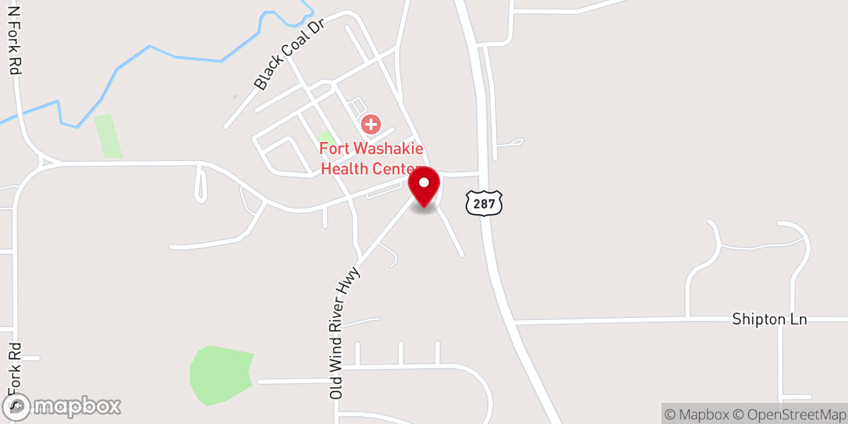 Map showing location of Blessed Sacrament Parish