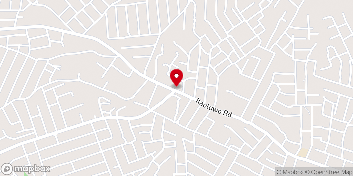 Map showing location of St Paul Catholic Church,Muti London